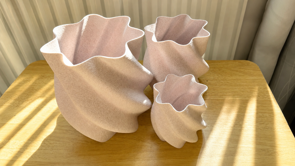 Twister Vase Collection – Modern Sculptural Home Décor