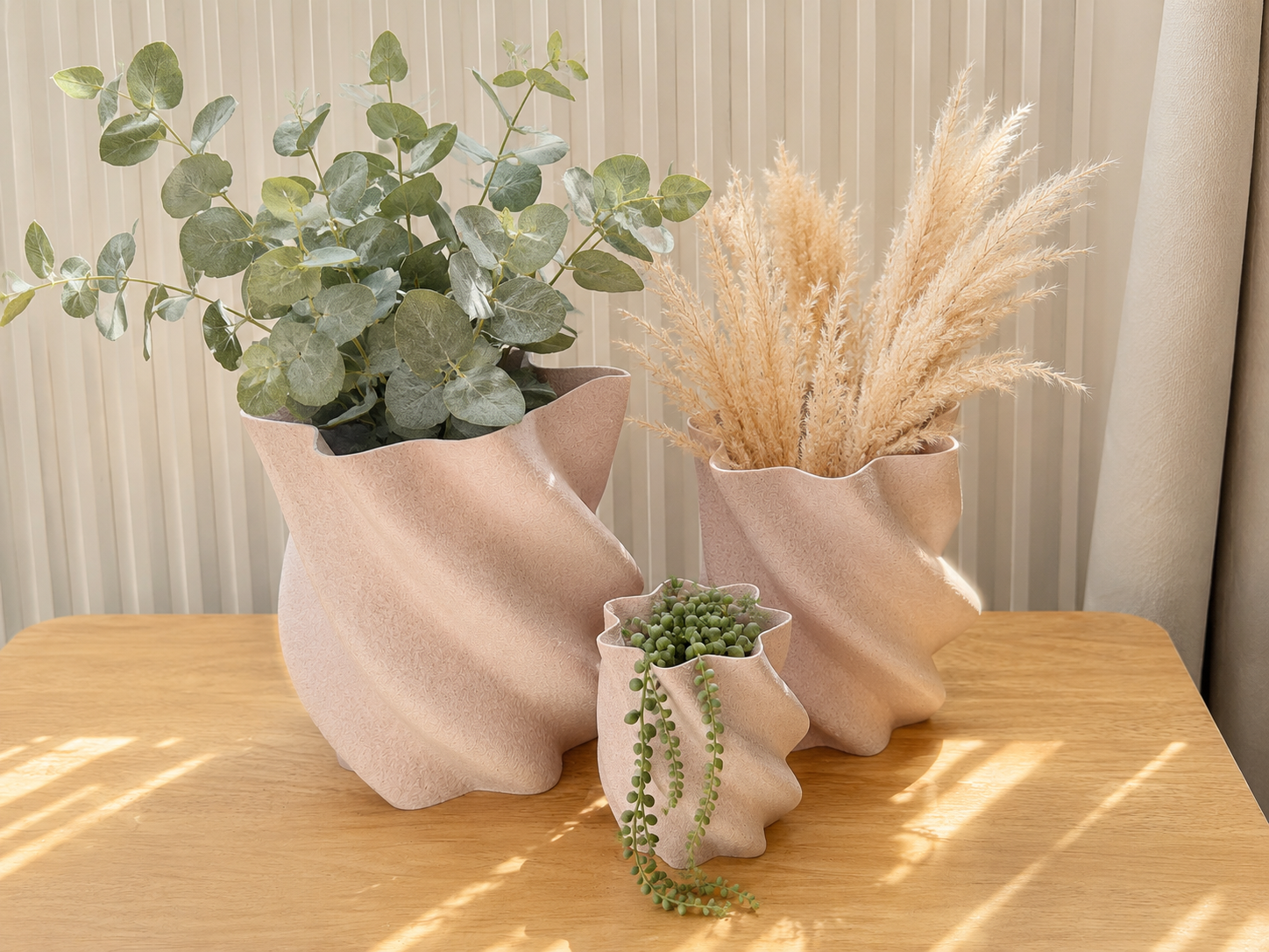 Twister Vase Collection – Modern Sculptural Home Décor