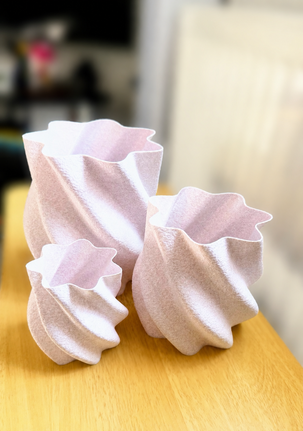 Twister Vase Collection – Modern Sculptural Home Décor