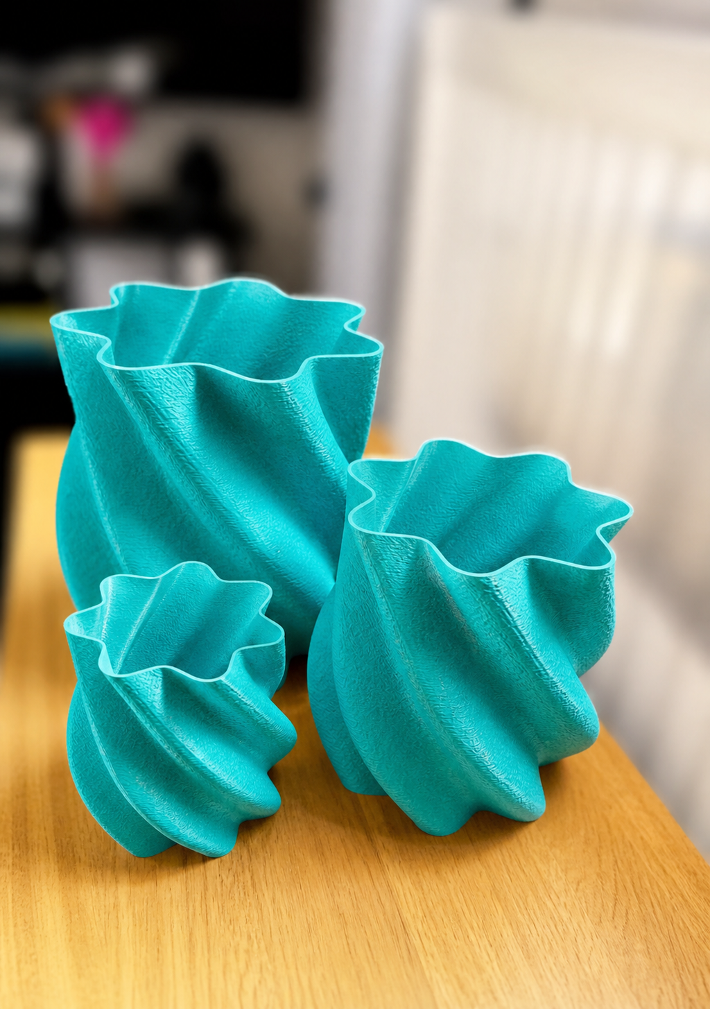 Twister Vase Collection – Modern Sculptural Home Décor