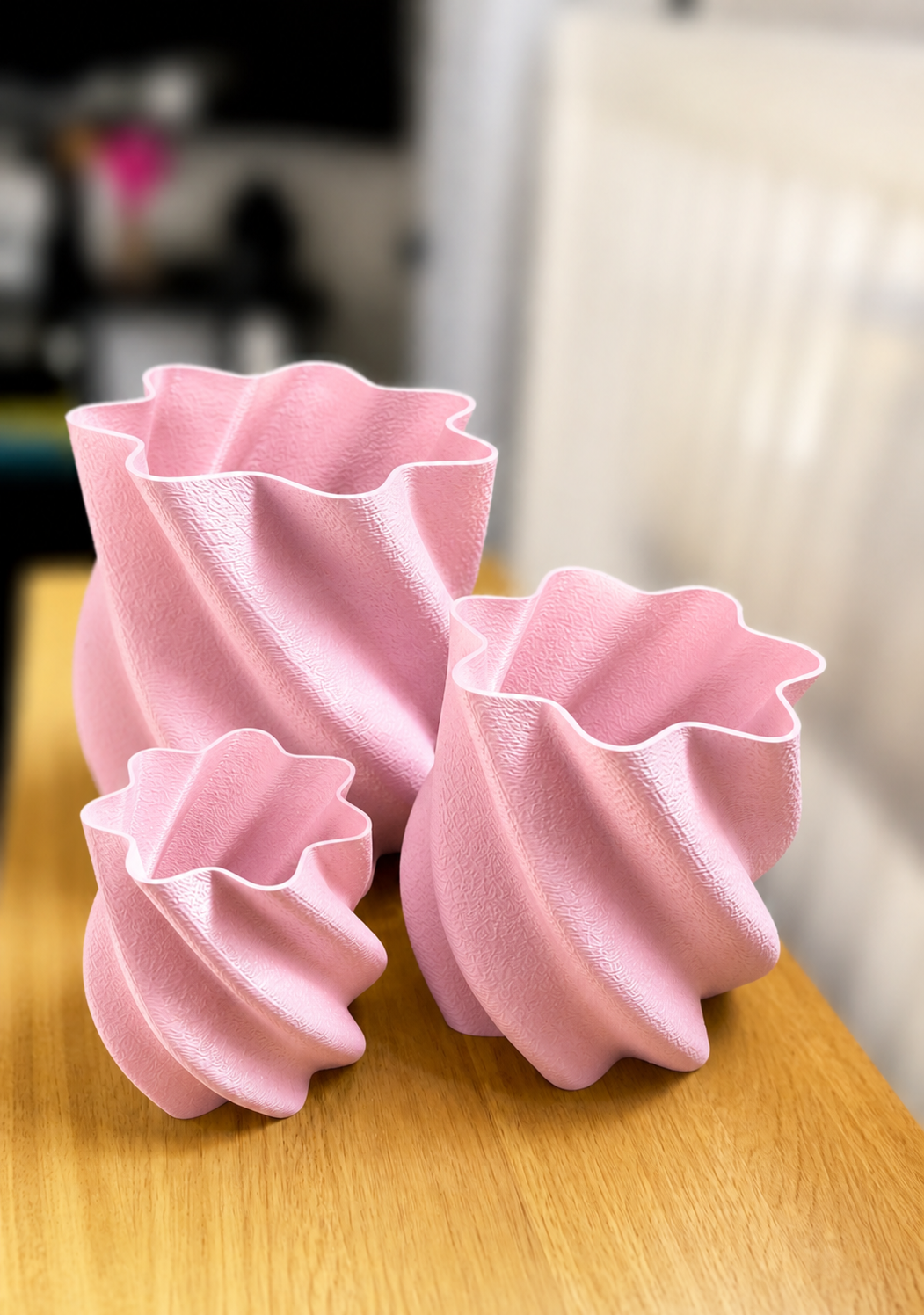 Twister Vase Collection – Modern Sculptural Home Décor