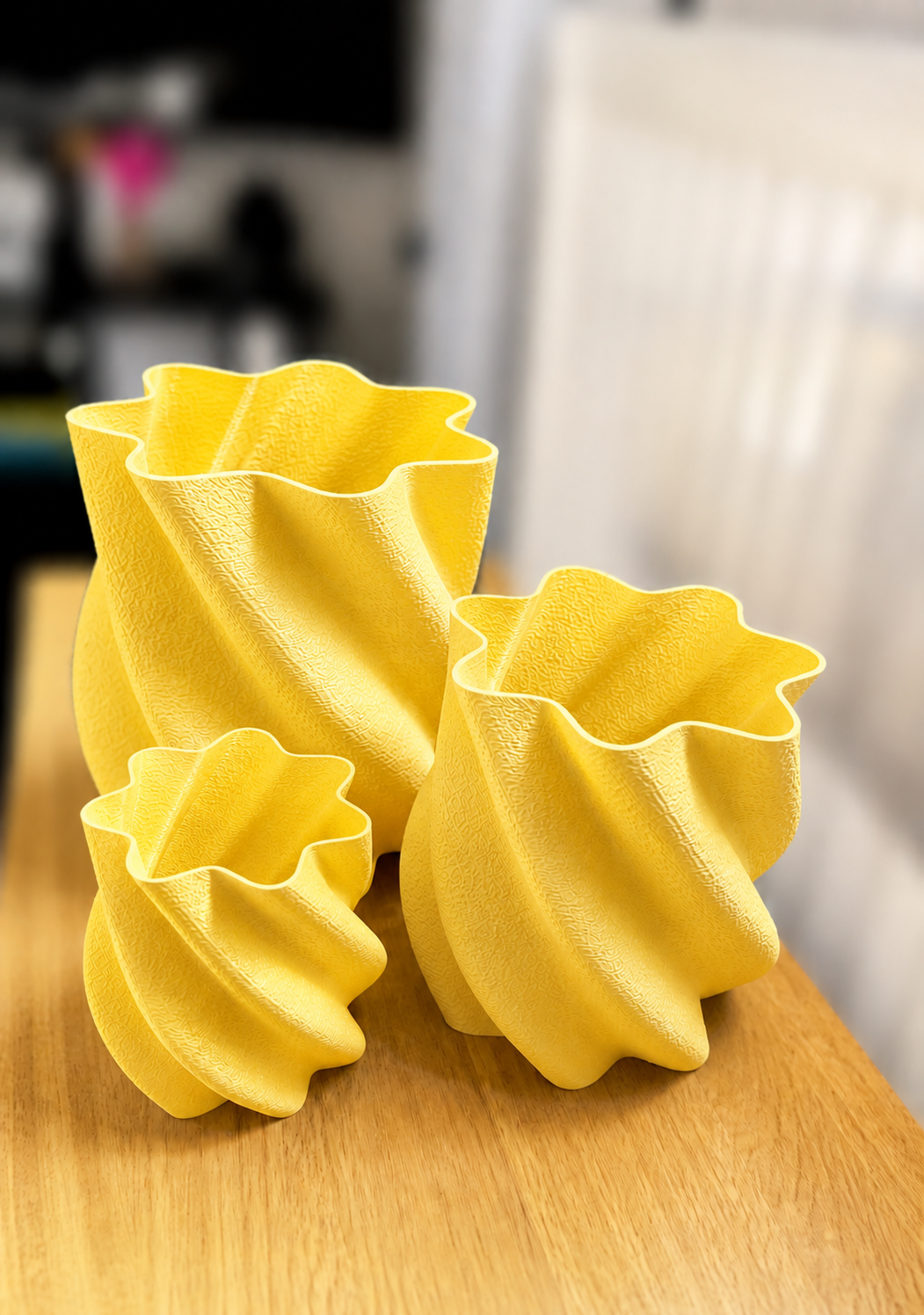 Twister Vase Collection – Modern Sculptural Home Décor