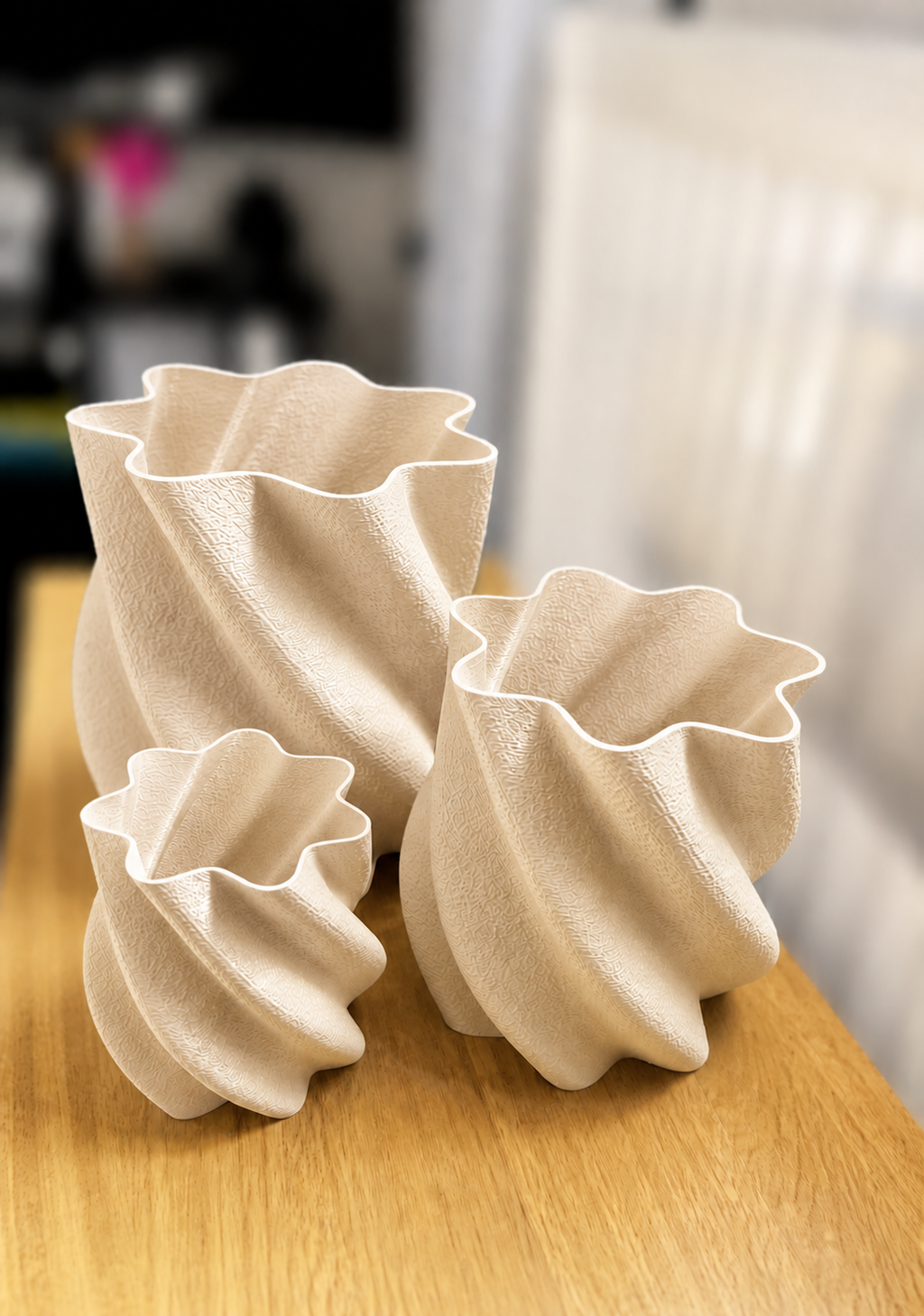 Twister Vase Collection – Modern Sculptural Home Décor