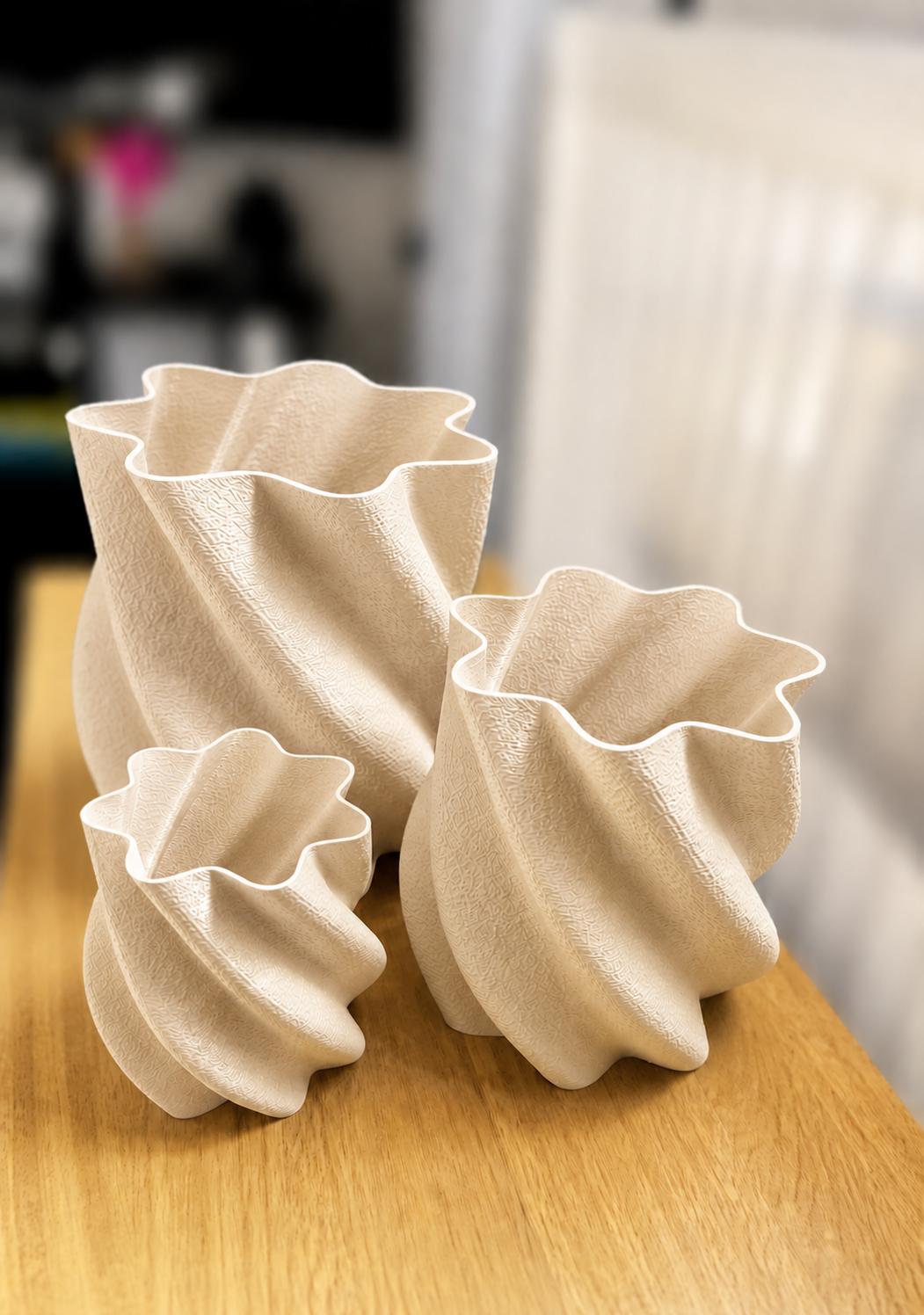Twister Vase Collection – Modern Sculptural Home Décor