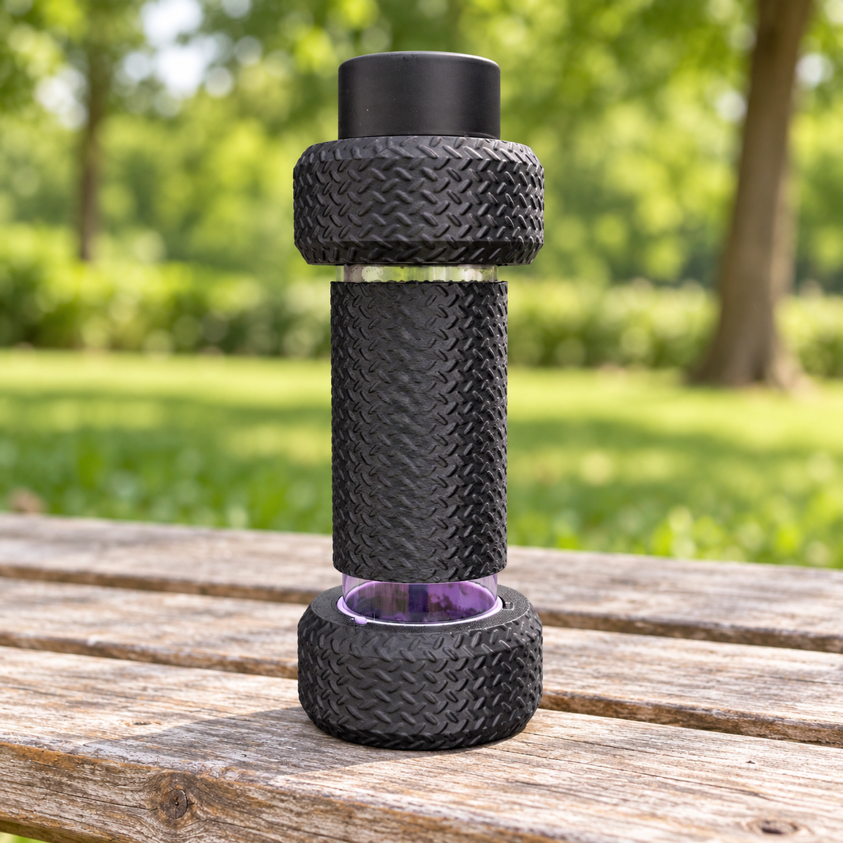 Dumbbell Water Bottle – 550ml