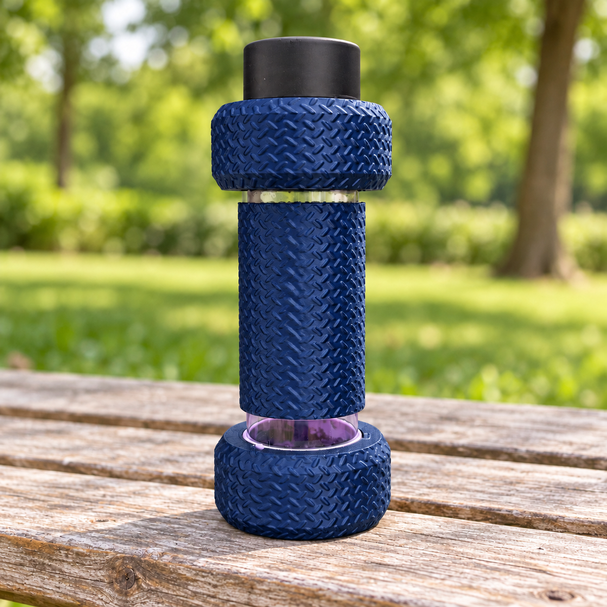 Dumbbell Water Bottle – 550ml
