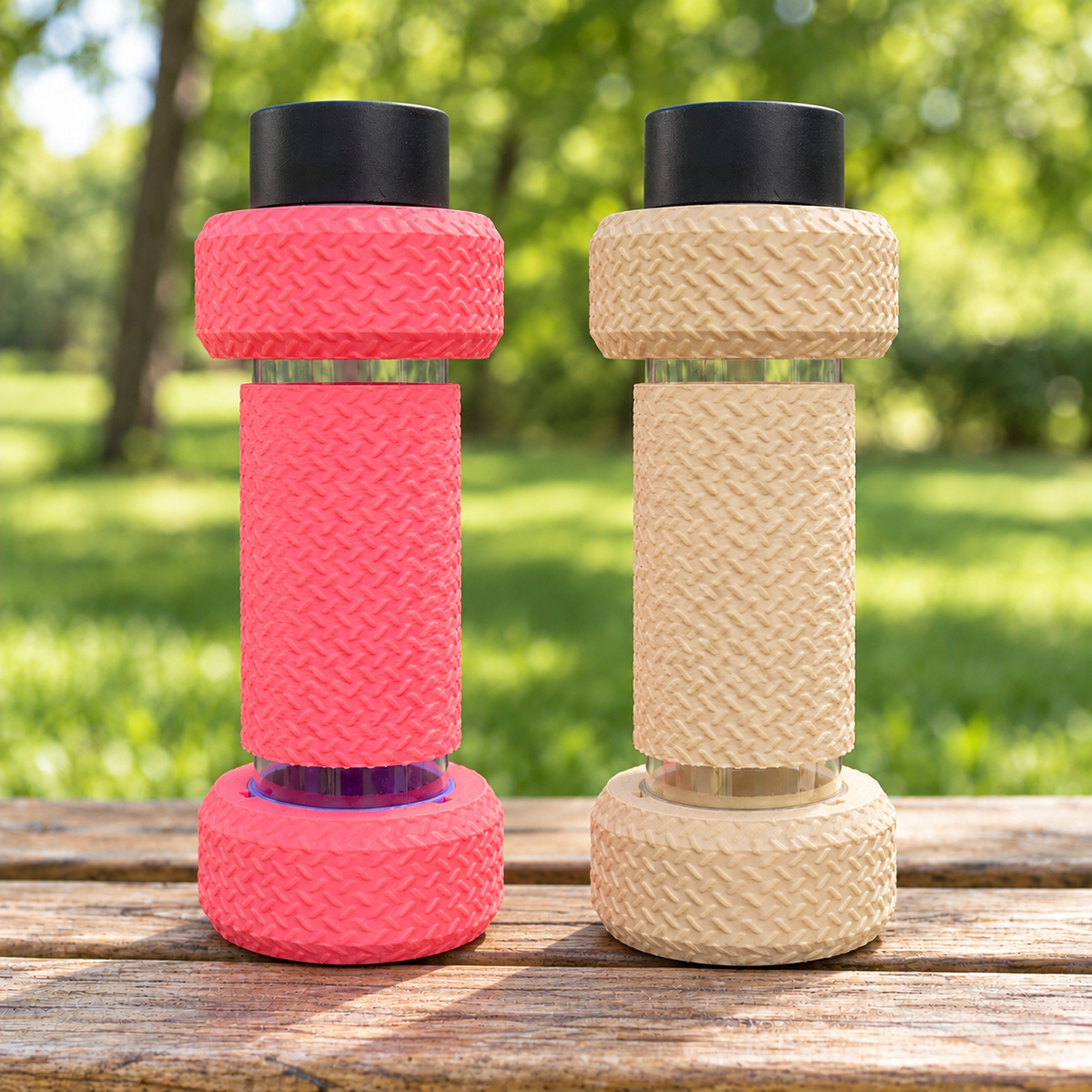 Dumbbell Water Bottle – 550ml