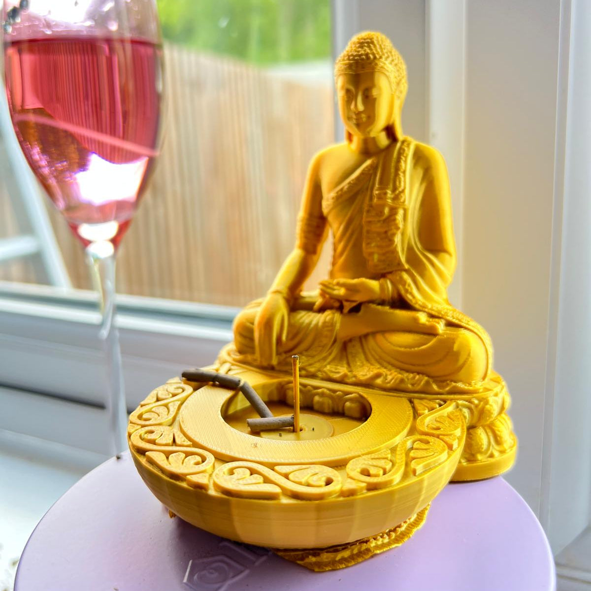 Buddha incense burner