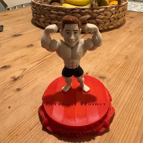 3D mini statue made from a photo